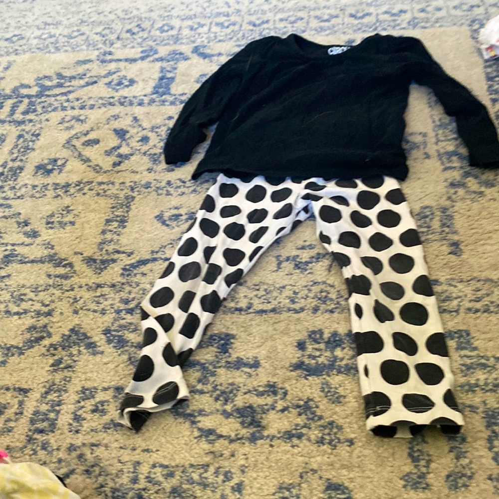 Poka dot matching set